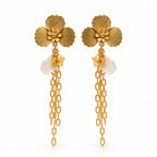 Evana Floral Drop Earrings