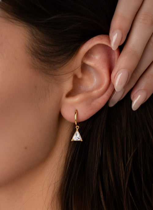 Aven Triangle earrings